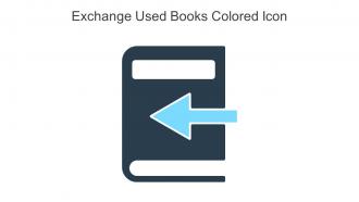 Exchange Used Books Colored Icon In Powerpoint Pptx Png And Editable Eps Format