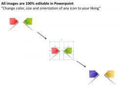 Exchanging information 2 sides powerpoint slides presentation diagrams templates