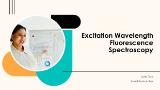 Excitation Wavelength Fluorescence Spectroscopy PPT Template ST AI