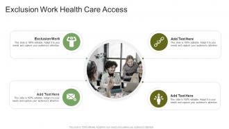 Exclusion Work Health Care Access In Powerpoint And Google Slides Cpb
