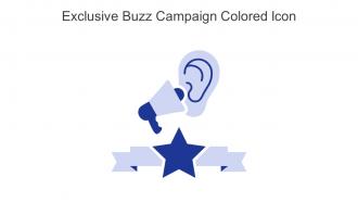 Exclusive Buzz Campaign Colored Icon In Powerpoint Pptx Png And Editable Eps Format