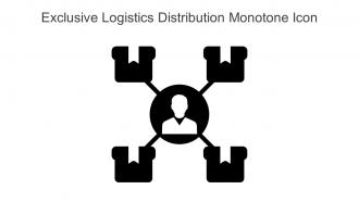 Exclusive Logistics Distribution Monotone Icon In Powerpoint Pptx Png And Editable Eps Format