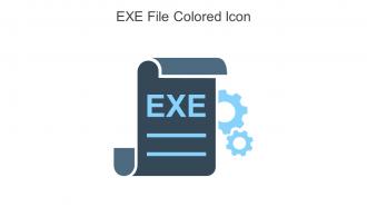 Exe File Colored Icon In Powerpoint Pptx Png And Editable Eps Format