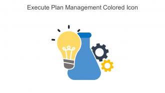 Execute Plan Management Colored Icon In Powerpoint Pptx Png And Editable Eps Format