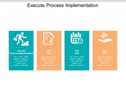 Execute process implementation ppt powerpoint presentation infographics layout cpb