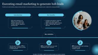 Executing Email Marketing To Generate B2B Leads Effective B2B Lead