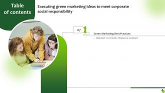 Executing Green Marketing Ideas To Meet Corporate Social Responsibility MKT CD V Appealing Best