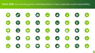 Executing Green Marketing Ideas To Meet Corporate Social Responsibility MKT CD V Template Good