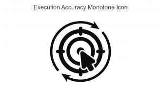 Execution Accuracy Monotone Icon In Powerpoint Pptx Png And Editable Eps Format