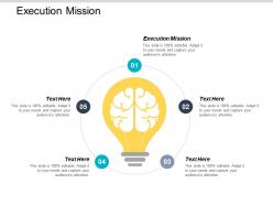 Execution mission ppt powerpoint presentation gallery outline cpb