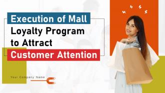Execution Of Mall Loyalty Program To Attract Customer Attention Powerpoint Presentation Slides MKT CD V