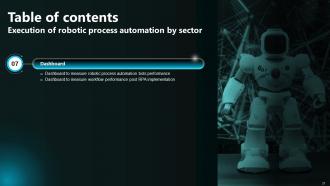 Execution Of Robotic Process Automation By Sector Powerpoint Presentation Slides Colorful Image