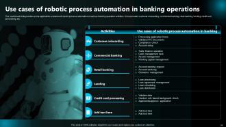 Execution Of Robotic Process Automation By Sector Powerpoint Presentation Slides Good Images