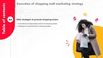Execution Of Shopping Mall Marketing Strategy Powerpoint Presentation Slides MKT CD Slides Unique