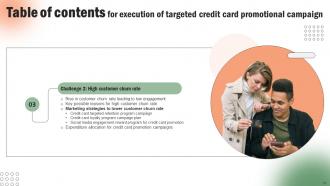 Execution Of Targeted Credit Card Promotional Campaign Powerpoint Presentation Slides Strategy CD V Interactive Multipurpose