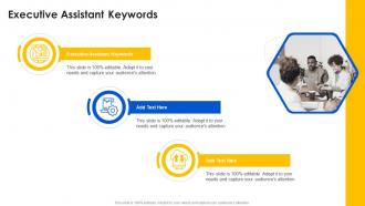 Executive Assistant Keywords In Powerpoint And Google Slides Cpb