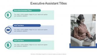 Executive Assistant Titles In Powerpoint And Google Slides Cpb