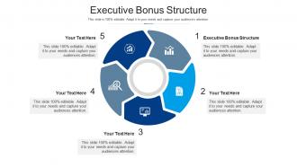 Executive bonus structure ppt powerpoint presentation show demonstration cpb