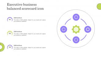 Executive Business Balanced Scorecard Icon
