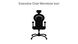 Executive Chair Monotone Icon In Powerpoint Pptx Png And Editable Eps Format