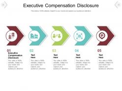 Executive compensation disclosure ppt powerpoint presentation pictures ideas cpb