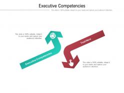Executive competencies ppt powerpoint presentation inspiration icon cpb