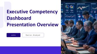 Executive Competency Dashboard Presentation Overview PPT Example AT