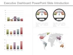Executive dashboard powerpoint slide introduction