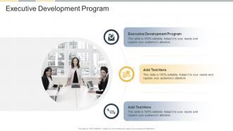 Executive Development Program In Powerpoint And Google Slides Cpb