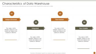 Executive Information System Characteristics Of Data Warehouse