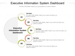 Executive information system dashboard ppt powerpoint presentation icon slides cpb