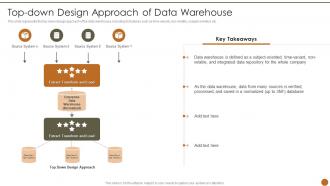 Executive Information System Top Down Design Approach Of Data Warehouse