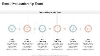 Executive Leadership Team In Powerpoint And Google Slides Cpb