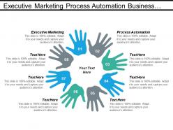 Executive marketing process automation business intelligence marketing concept cpb