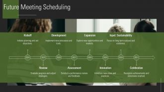 Executive Meeting Agenda And Key Discussion Points PPT Slides AT Interactive Attractive