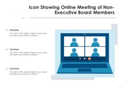 Executive Meeting Employees Taking Board Members Mobile Icon