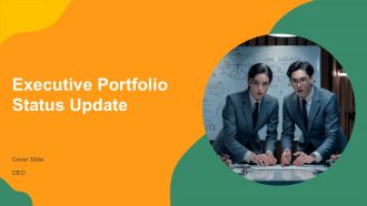 Executive Portfolio Status Update PPT Graphics AT Executive Portfolio Status Update PPT Graphics AT