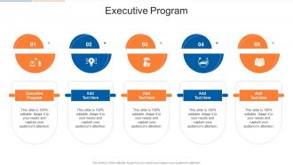 Executive Program In Powerpoint And Google Slides Cpb