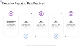Executive Reporting Best Practices In Powerpoint And Google Slides Cpb