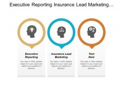 Executive reporting insurance lead marketing global lead management cpb