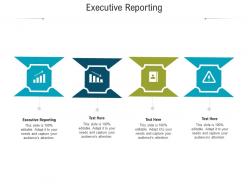 Executive reporting ppt powerpoint presentation infographics slide portrait cpb