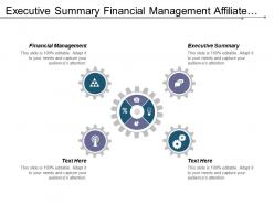 Executive summary financial management affiliate marketing business plan cpb