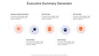Executive Summary Generator In Powerpoint And Google Slides Cpb
