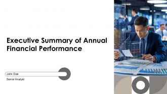 Executive Summary Of Annual Financial Performance PPT Summary AT