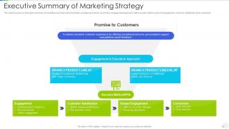 Executive summary of marketing strategy