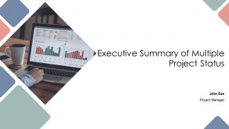 Executive Summary Of Multiple Project Status PPT Presentation AT
