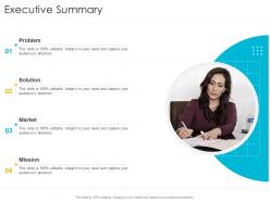 Executive Summary Startup Company Strategy Ppt Powerpoint Presentation Infographic