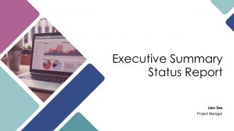 Executive Summary Status Report PPT Information AT