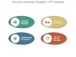 Executive Summary Template 1 Ppt Samples