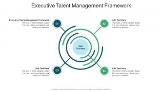 Executive Talent Management Framework In Powerpoint And Google Slides Cpb